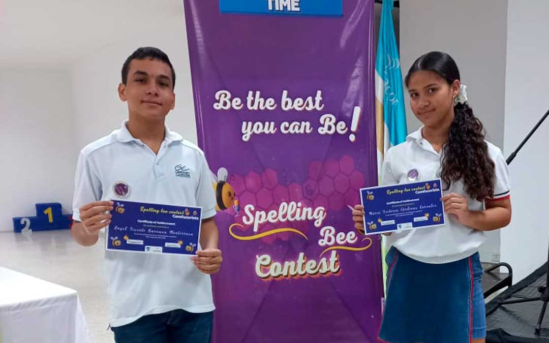 GC PRESENTE EN CONCURSO SPELLING BEE COLEGIO COMFACOR