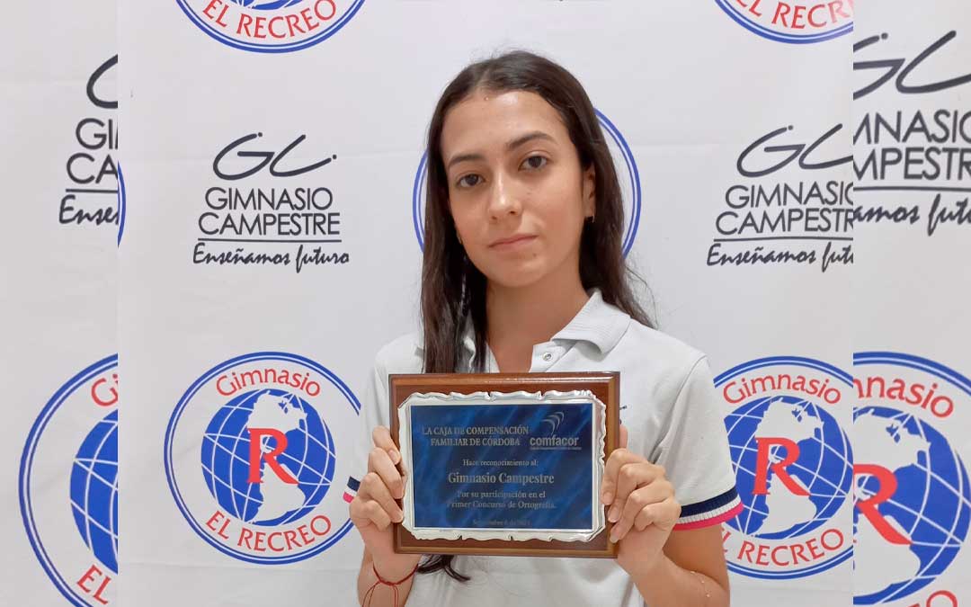 Campestrista obtiene Primer puesto en el primer Concurso de Ortografía del colegio Comfacor 2023