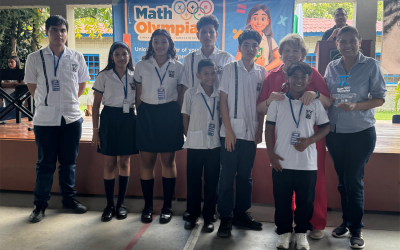 ESTUDIANTES DESTACARON EN LAS OLIMPIADAS DE MATEMÁTICAS