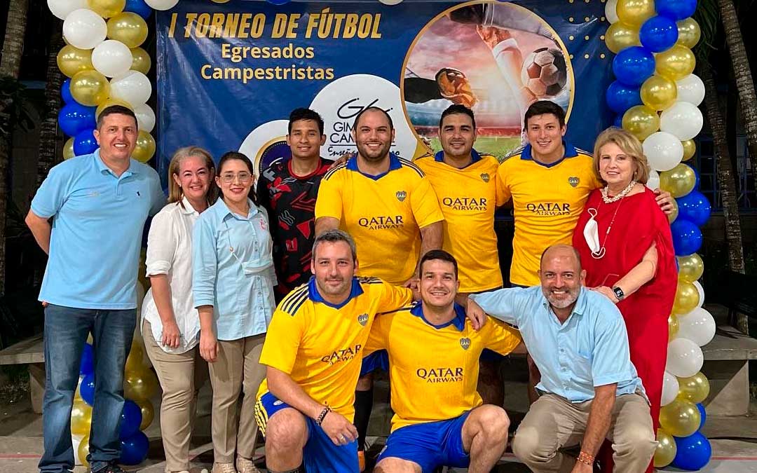 PARTIDO DE APERTURA I TORNEO DE FÚTBOL DE EGRESADOS CAMPESTRISTAS